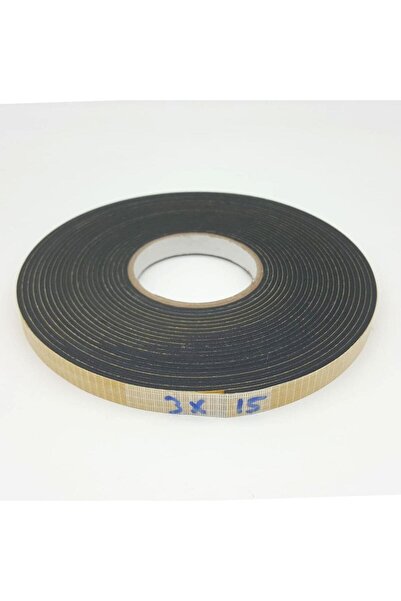 CONTACALL Kapı Pencere Bandı / Yapışkan Kapı Pencere Süngeri Eva-3mmx15mm-siy...