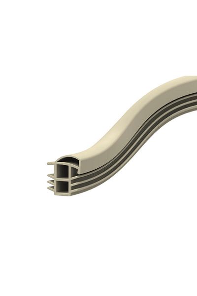 CONTACALL 6 Meters Black Steel Door Case Wick Gasket