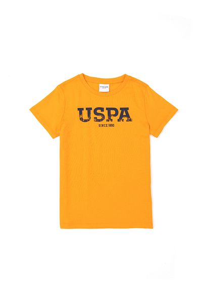 U.S. Polo Assn. Tricou portocaliu pentru băiat 50284816 -VR051