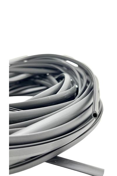 CONTACALL Black Aluminum Rail - 10 Meter Wick Cabinet Door Gasket