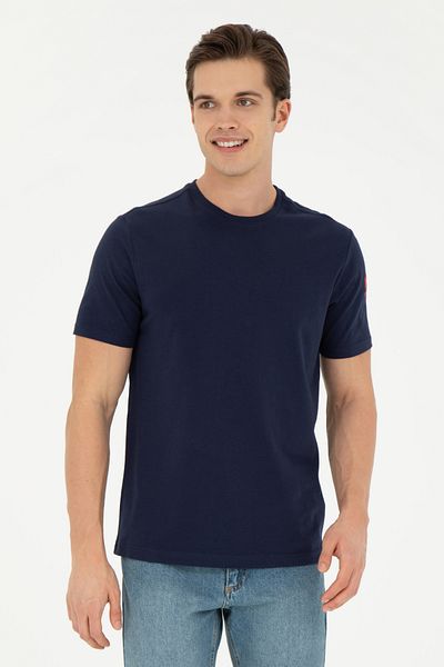 U.S. Polo Assn. Férfi sötétkék alap póló 50284618-vr033