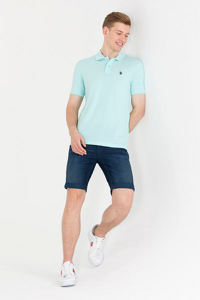 U.S. Polo Assn. Ανδρικό μπλουζάκι Nil Basic Polo Neck 50262933 -vr083
