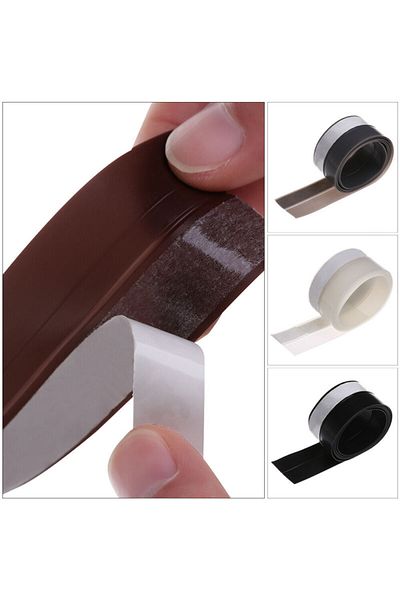 CONTACALL 3M Coffee Windproof Door Sealing Strip Glass Door Window Tape 3 Meters