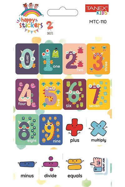 Tanex Mtc-110 Tutorial Primary School Number Label