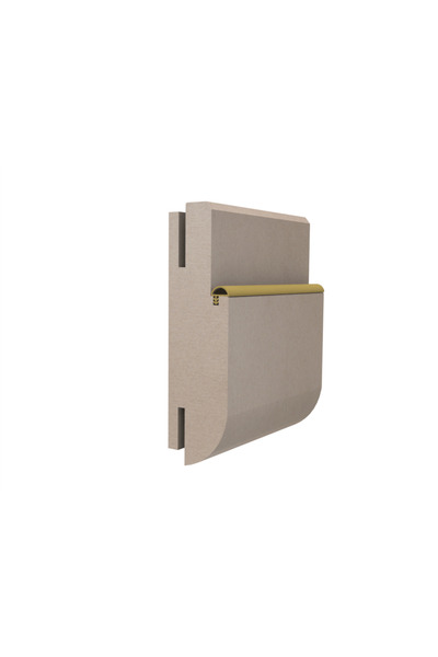 CONTACALL Ahşap Amerikan Kapı Kasa Fitili / 10 Mm Yandan Tırnaklı D Fitil / K...