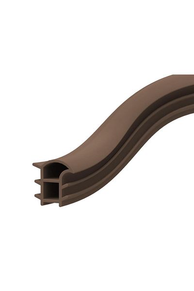 CONTACALL Steel Door Seal Black 6 Meters