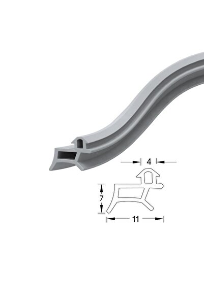 CONTACALL Üniversal Kasa Contası Pimapen Değiştirme Fitili Gri 15 Metre