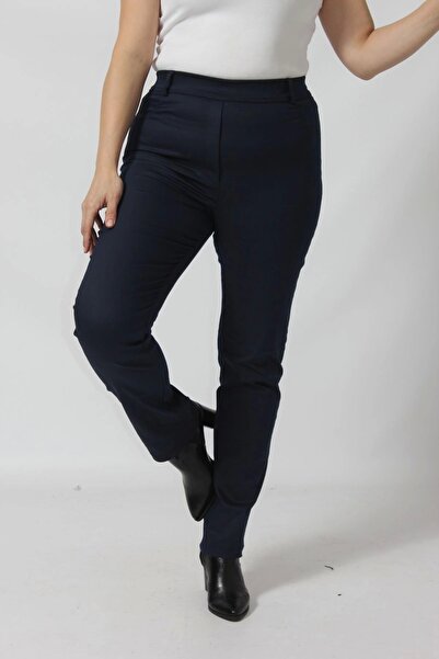 Moda Berray R002 BELİ LASTİKLİ FULL ESNEK TOPARLAYICI BÜYÜK BEDEN PANTOLON