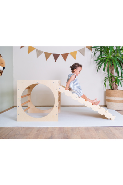 Orfis Montessori Pikler Karesi ve Rampa İkili Set