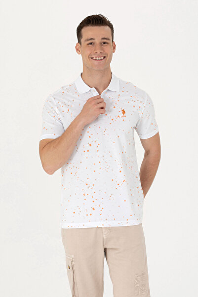 U.S. Polo Assn. Ανδρικό μπλουζάκι πόλο με γιακά 50275409-VR031