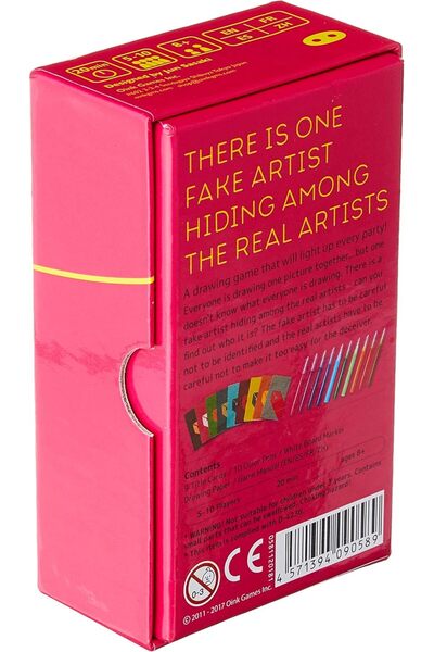 Da Vinci Board Game A Fake Artist Goes to New York Box Game (English)