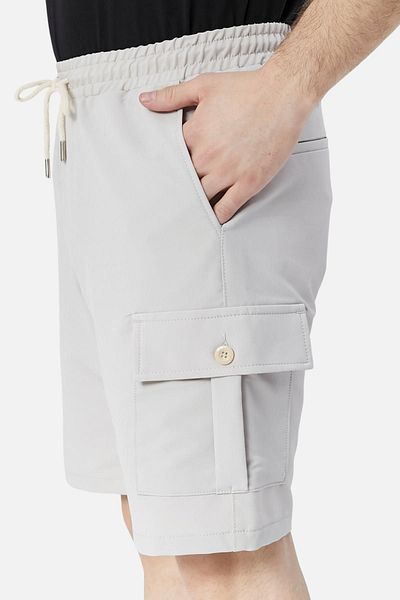 CEDY DENIM Ανδρικό σορτς C360 - Standard Fit, ελαστική μέση και κορδόνια