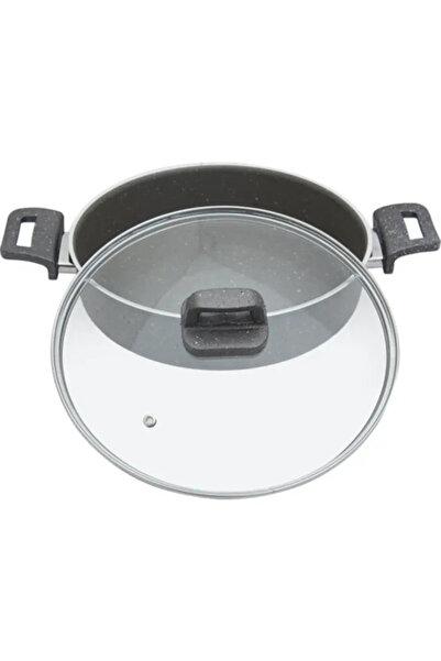 Mehtap Gray Granit  26 Cm Karnıyarık Tenceresi