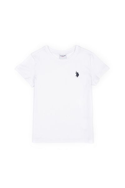 U.S. Polo Assn. Μπλουζάκι για αγόρι με λευκό λαιμόκοψη - 50279612-VR013