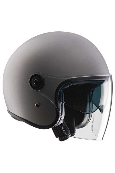 Tucano Urbano EL FAST YARIM KASK MAT AY TOZU GRİSİ