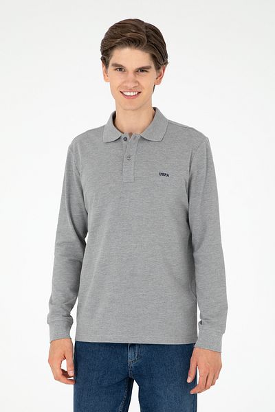 U.S. Polo Assn. Ανδρικό φούτερ σε γκρι μελανζέ Basic 50295169 -vr086