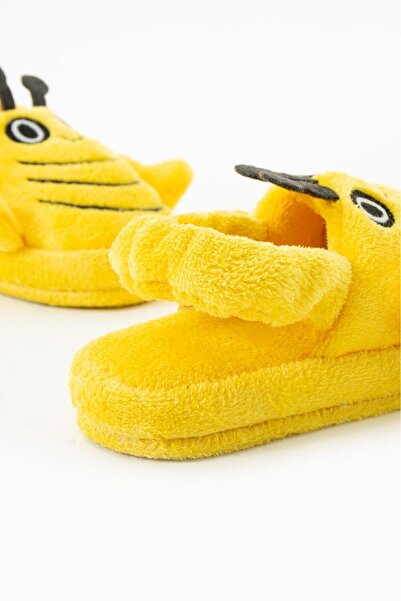 Slipcat Bee Figured Children and Baby Slippers Non-Slip Sole Home Shoes