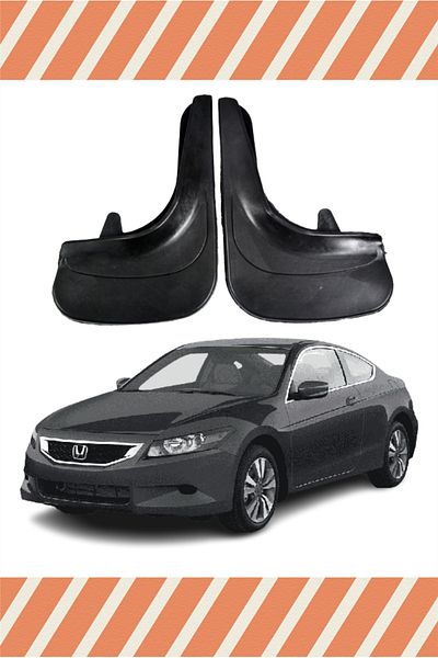 Heda Tex Honda Accord 2008-2012 متوافق مع قطعتين من واقيات الطين والحاجز