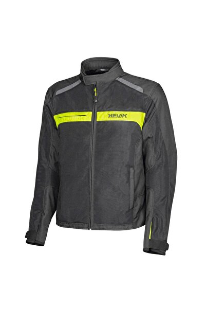 Hevik SCIROCCO KORUMALI YAZLIK MOTOSİKLET MONTU SİYAH-NEON SARI