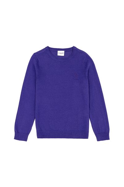 U.S. Polo Assn. Pulover de bază violet pentru fete 50269399 -vr038