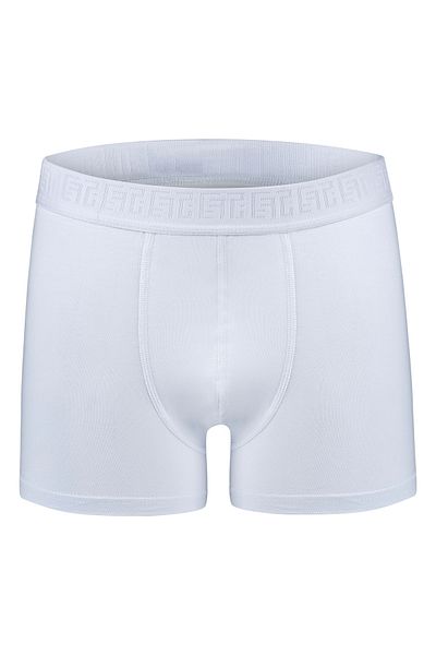 Efsi White Cotton Lycra Efsi Regular Boxer - 3019
