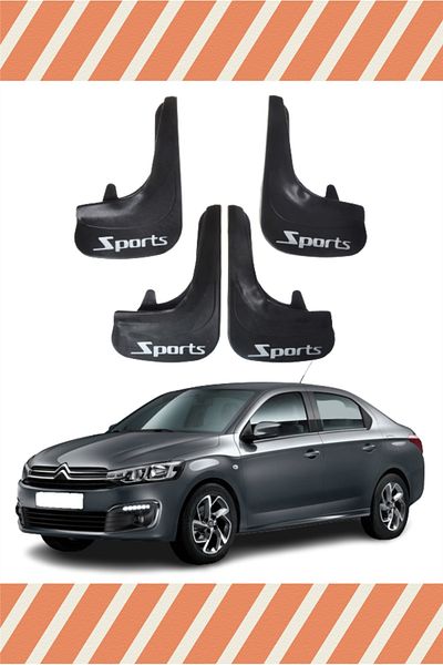 NOVDES Citroen C Elysee Sports - Set of 4 Printed Dust Cover and Fender