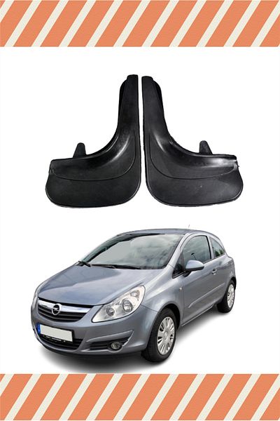 NOVDES Opel Corsa D-E 2007-2014 - Set of 2 Dust and Fender