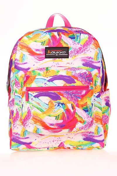 KAUKKO Spring Watercolor Backpack