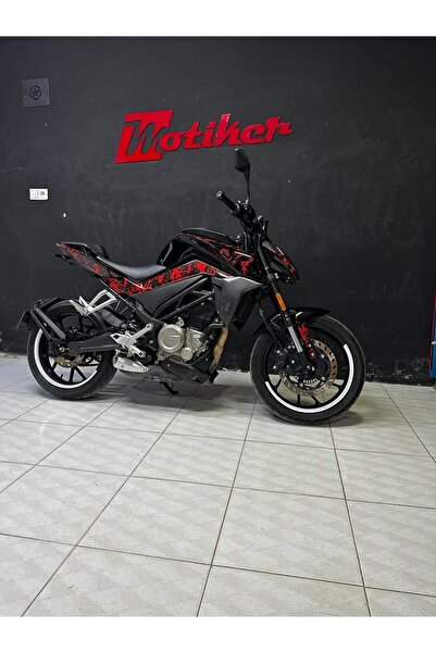 Motiker CFMOTO 250NK "FULL FIRTINA" MOTOSIKLET PARÇALI STICKER ETIKET MODELI