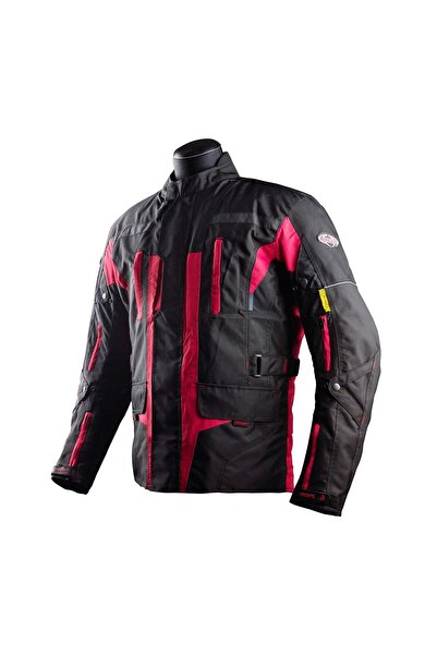 Prosev 7152 UZUN KIRMIZI MOTOSİKLET MONT