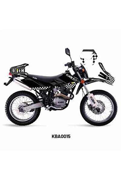 Motiker Kuba Black Cat Race Tasarım Motosiklet Sticker Etiket Kaplama Modeli ...