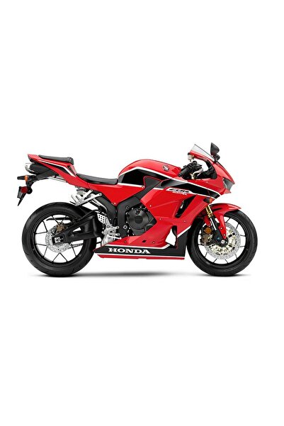 Motiker Honda CBR600RR Honda Yazılı Alt sakal Sticker Etiket Model