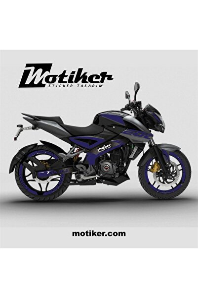 Bajaj Pulsar NS200 2020-2021 MAVİ Sticker Takım Modeli