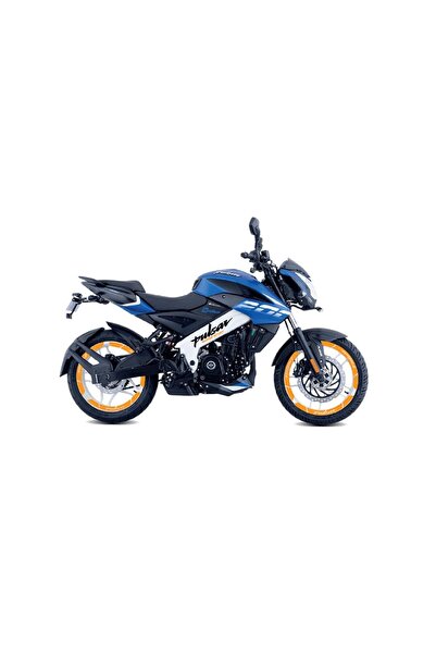 Bajaj Pulsar NS200 Kırmızı ve Siyah İç ve Dış Yazılı Jant Sticker Modeli