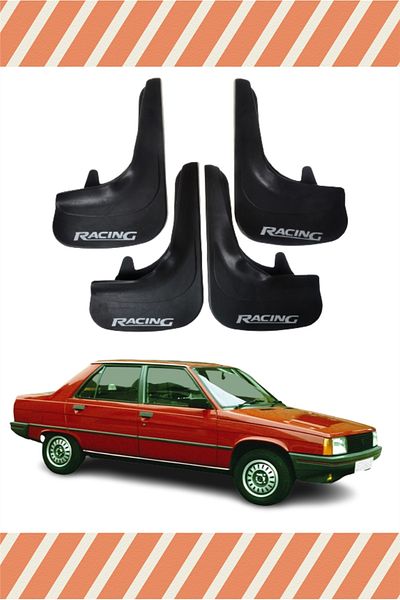Heda Tex Hg Renault R9 Racing Written 4-Piece Leggings Mudguard Mudguard