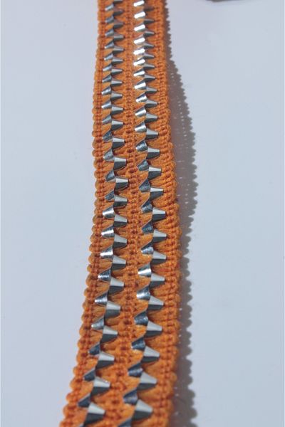 ÖZPAŞ TEKSTİL VE AKSESUAR Bright Orange 2.5cm 3m Confetti Strip