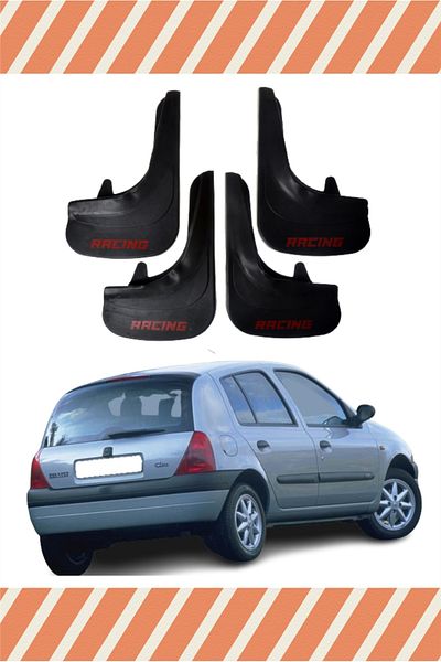 Heda Tex Renault Clio 2 Hb 1998-2006 - Written Racing 4-Piece Dust Cover Set