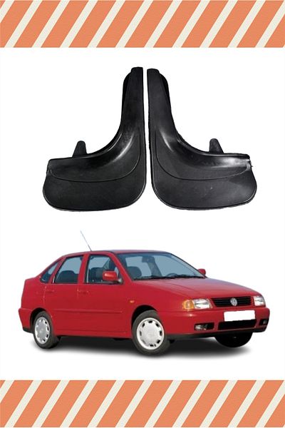 ALPAX OTOMOTİV Volswagen Polo Sd 1996-2001 2-Piece Dust Cover Mudguard Mudflap