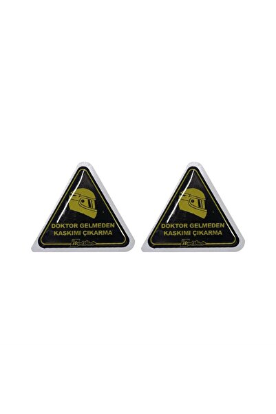 Motiker Doktor Gelmeden Kaskımı Çıkartmayın Damla Sticker 1