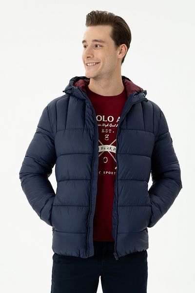 U.S. Polo Assn. Men's Navy Blue Coat 50270093 -Vr033