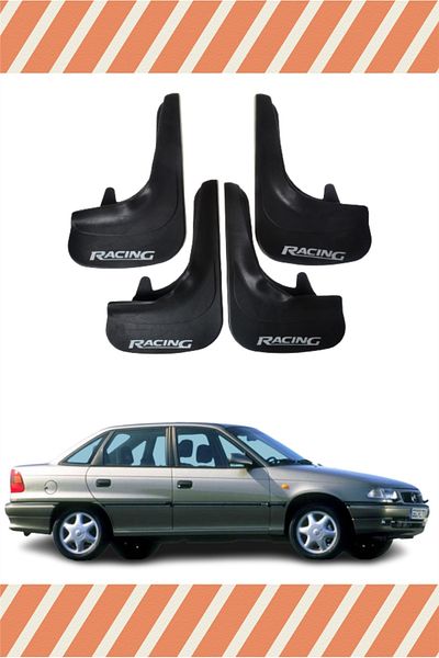 Heda Tex Db Opel Astra F Sd 1991-2007 Racing Written 4-Piece Dust Cover Mudguard Mudguard