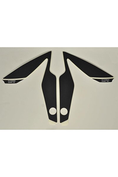 Bajaj Pulsar 200 NS Siyah Ön Çamurluk Etiketi