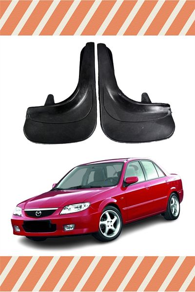Heda Tex Mazda 323 2-Piece Dust Cover Fender Mud Flap