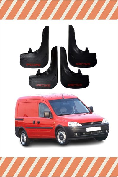 Heda Tex Hg Opel Combo 2001-2012 Racing Written 4-Piece Dust Cover Mudguard Mudguard