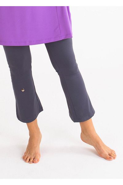Mayovera Anthracite Lycra Closed Swimsuit Trousers