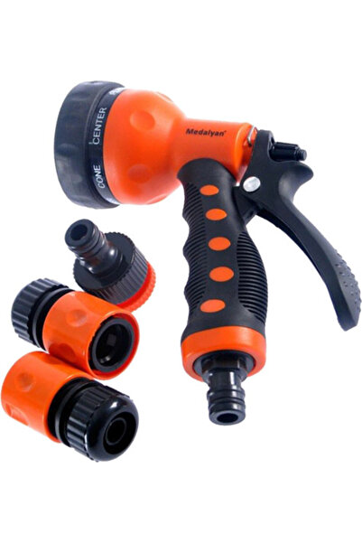 Go İthalat ½ 4-Piece Set Trigger Spray Gun with 7 Functions (5372) Tygoo-Rsgo...