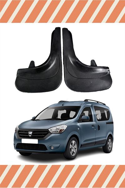 Heda Tex Hg Dacia Dokker All Cases 2Pcs Dust Cover Mudguard Mudflap