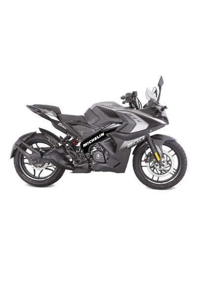 Motiker BAJAJ PULSAR RS200 Orta Şase Motosiklet Sticker Etiket Modeli Super S...