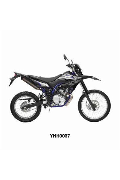 Motiker Yamaha WR 125 R "Black & Purple" Tasarım Motosiklet Sticker Etiket Ka...
