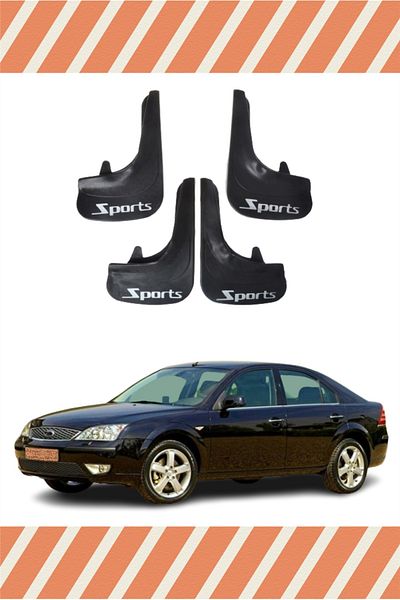 Heda Tex Yb Ford Mondeo 2001-2007 Sports Written 4-Piece Dust Cover Mudguard Mudflap